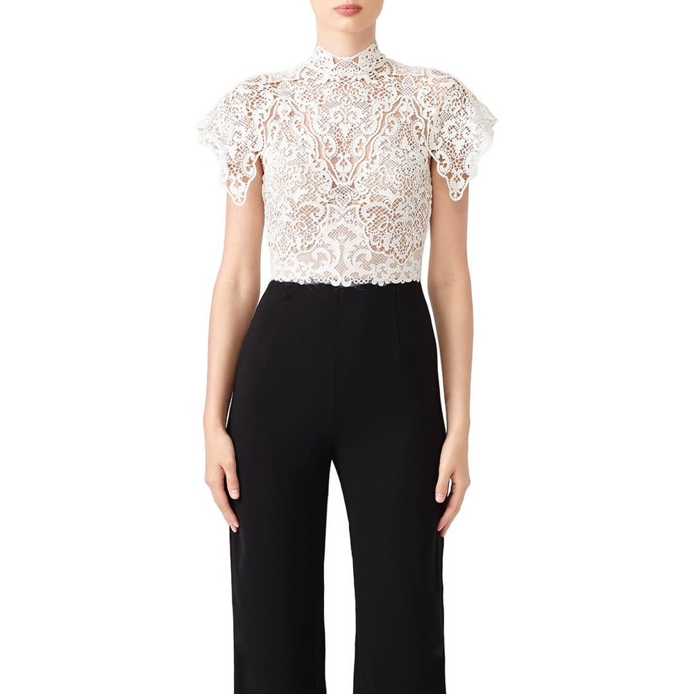 Catherine Deane Juliana lace jumpsuit